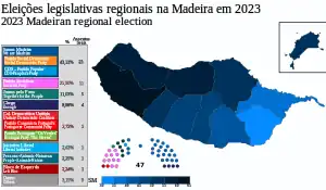 Eleições legislativas regionais na Madeira em 2023