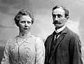 Elisabeth Christ e Frederick Trump