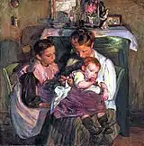 Happy Days, 1905. Óleo sobre tela, 101.6 x 101.6 cm