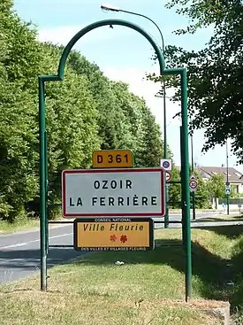 Entrada de Ozoir-la-Ferrière