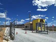 Entrada do Complexo Fotovoltaico Angico e Malta