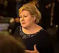 &nbsp;NoruegaErna Solberg, Primeira-Ministra
