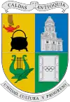 Brasão oficial de Município de Caldas