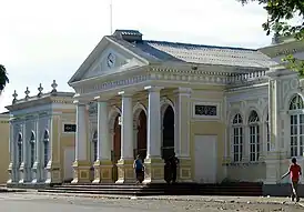 Estação Ferroviária João Felipe, onde se localizada a Praça Castro Carreiro