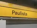 Estação Paulista: identificação visual