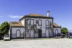 Edifício da estação, em 2019