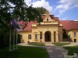 Castelo Esterházy em Szentlőrinc.