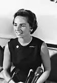 Ethel Kennedy em 1968.
