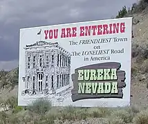 Bem-vindos a Nevada, Condado de Eureka