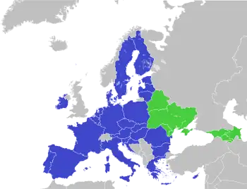 Ucrânia e a Associação Oriental em 2013