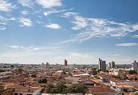 Vista da área urbana