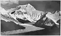 O monte Everest visto do vale de Rongbuk, 1921