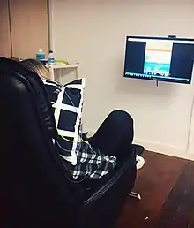 Treino de neurofeedback cortesia da Neuropulse