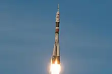 Lançamento em Baikonur.