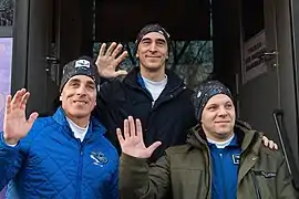 Christopher Cassidy, Anatoli Ivanishin e Ivan Vagner