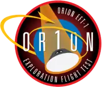 Exploration Flight Test-1 insignia