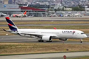 Airbus A350 XWB no Aeroporto de Toulouse-Blagnac