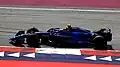 Logan Sargeant guiando o FW45 no GP da Áustria de 2023