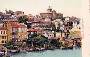 O bairro de Fener num postal de 1900