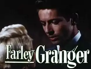 Farley Granger no trailer do filme