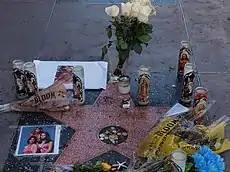 Estrela de Farrah Fawcett.