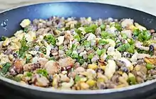 Exemplo do típico feijão tropeiro, tipo de virado dos Campos Gerais.