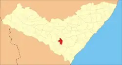 Localização de Feira Grande em Alagoas