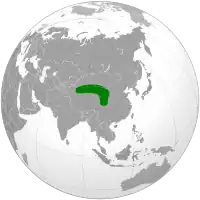 Distribuição em verde