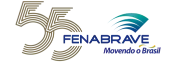 Logotipo comemorativo dos 55 anos da Fenabrave