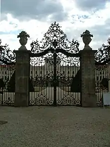 La grille du Palais Esterházy