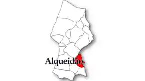 Localização no município de Figueira da Foz