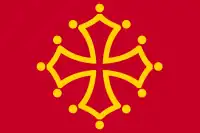 Bandeira de Toulouse (Tolosa)