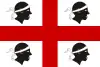 Bandeira da Sardenha.