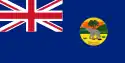 Bandeira da África Ocidental Britânica, de 1821 a 1888.