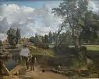 John Constable,Flatford Mill (Scene on a Navigable River)