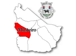 Localização no município de Lajes das Flores