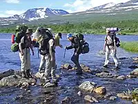 Turistas em Pårekslätten