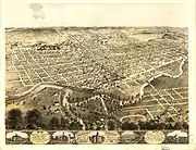 Fort Wayne, em 1868