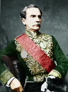 Francisco Inácio de Carvalho Moreira em Londres.
