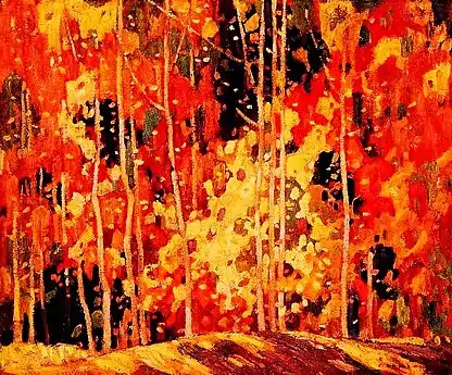 The Glade, óleo sobre tela, 1922, desconhecido