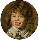 Frans Hals: Menino sorrindo, c. 1625