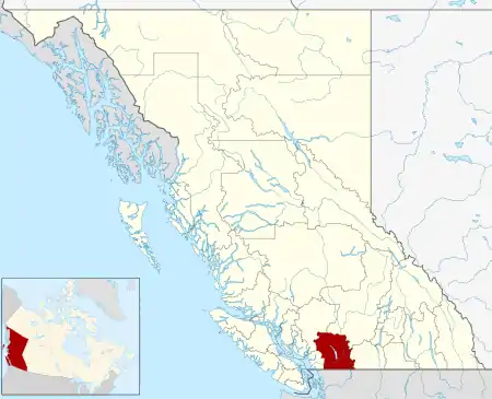 Regional districts of British Columbia