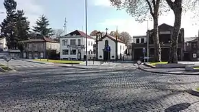 Rua Dona Mercedes Barros na Cidade de Freamunde