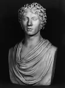 Friedrich Gilly. Busto da autoria de Gottfried Schadow