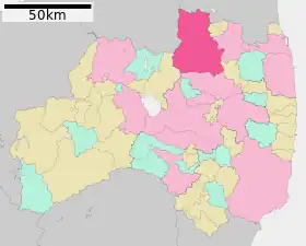 Localização de Fukushima