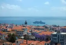 Funchal, visto do Largo das Cruzes
