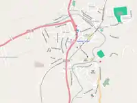 Mapa de Fundão no OpenStreetMap