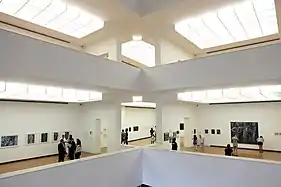 Interior do prédio da Fundação Iberê Camargo.