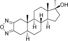 Estrutura química de Furazabol