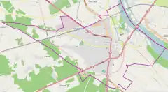 Localização de Góra Kalwaria na Polónia